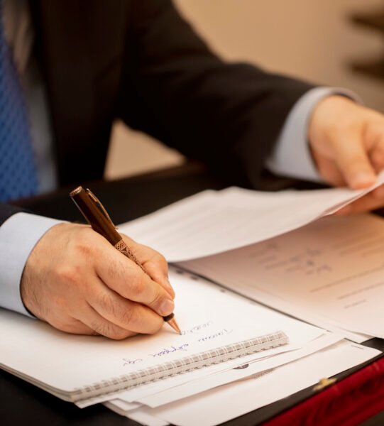 Businessman signing important contract papers Businessman signing important contract papers. High quality photo